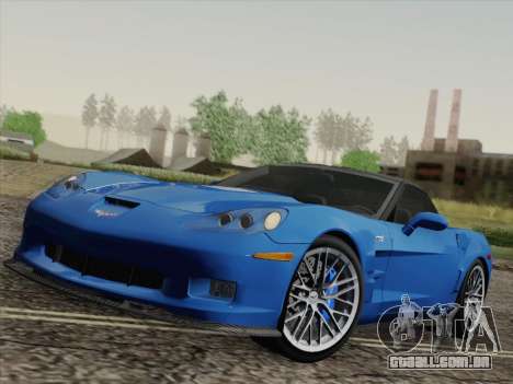 Chevrolet Corvette ZR1 para GTA San Andreas