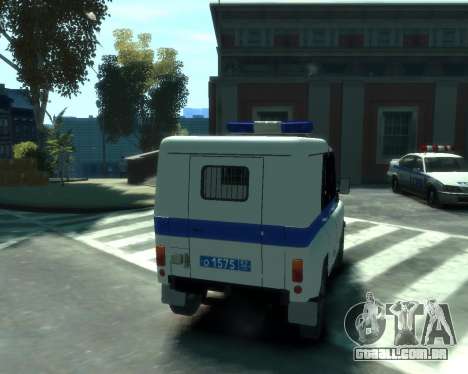 UAZ 31512 polícia para GTA 4