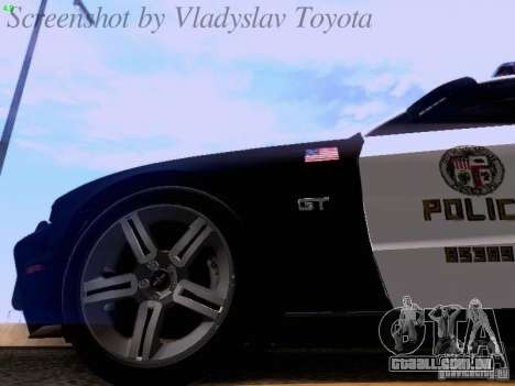Ford Mustang GT 2011 Police Enforcement para GTA San Andreas