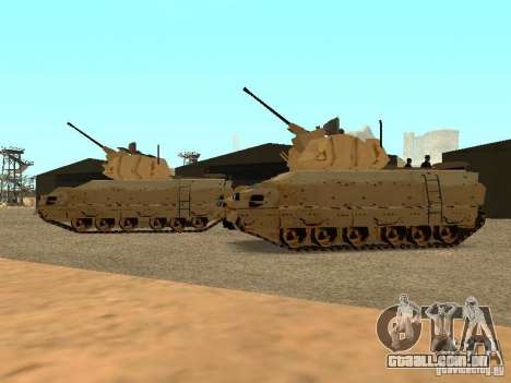 M2A3 Bradley para GTA San Andreas