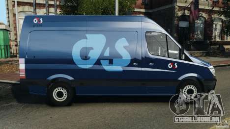Mercedes-Benz Sprinter G4S ES Cash Transporter para GTA 4