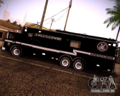 Pierce Contendor LAPD SWAT para GTA San Andreas