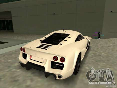 Noble M600 para GTA San Andreas