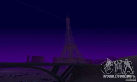 A Torre Eiffel de Call of Duty: Modern Warfare 3 para GTA San Andreas