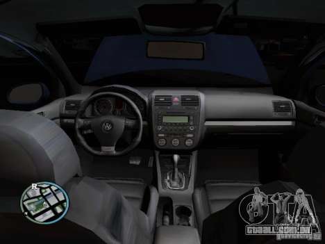 Volkswagen Golf V R32 Black edition para GTA San Andreas