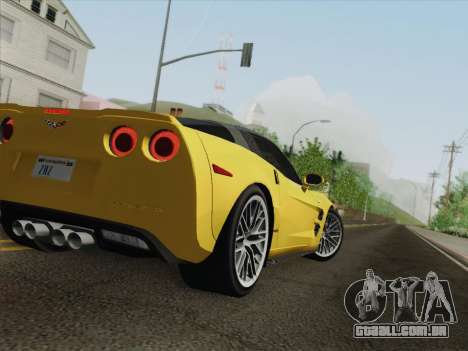 Chevrolet Corvette ZR1 para GTA San Andreas