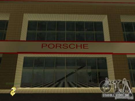 Salão do automóvel de Porsche para GTA San Andreas