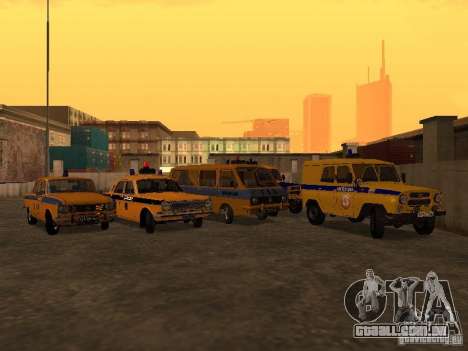 Polícia de 3151 UAZ para GTA San Andreas