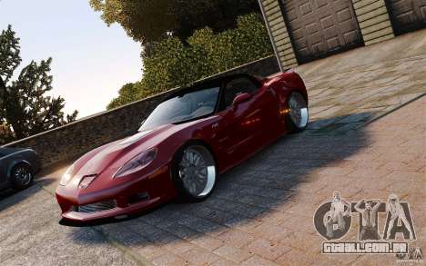 Chevrolet Corvette ZR1 para GTA 4