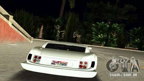 TVR Cerbera Speed 12 para GTA Vice City