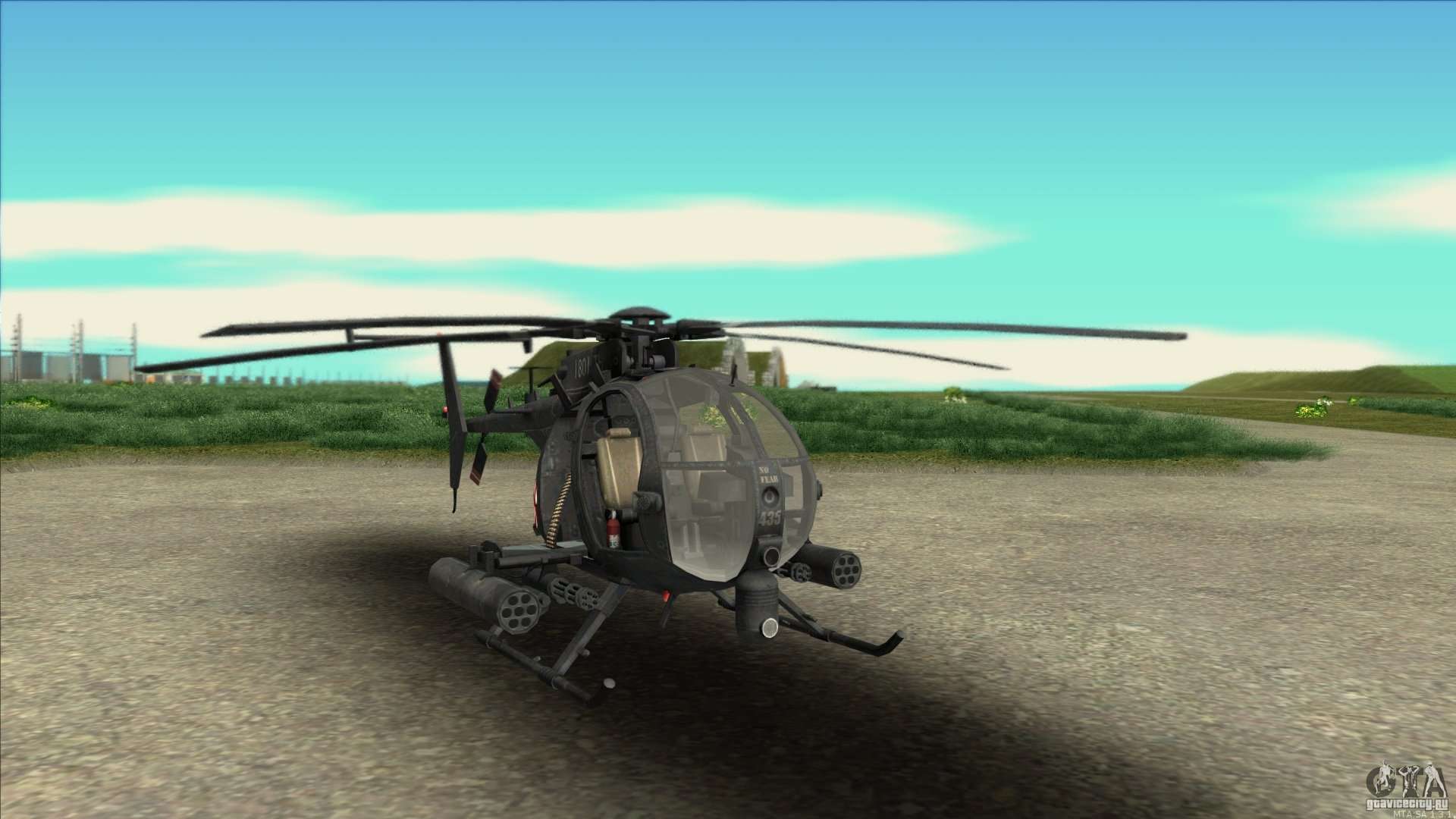 Mods para um helicóptero de Combate para o GTA San Andreas