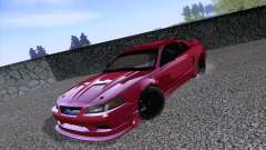 Ford Mustang SVT Cobra 2003 Black wheels para GTA San Andreas