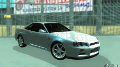 Nissan Skyline GT-R34 para GTA San Andreas