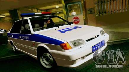 VAZ 2115 polícia para GTA San Andreas