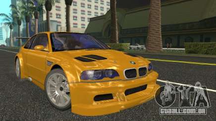 BMW M3 GTR de NFS Most Wanted para GTA San Andreas