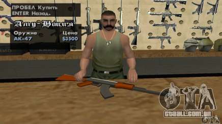 O novo AK-47 para GTA San Andreas