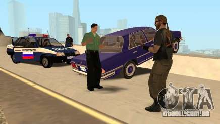 Um acidente na ponte Garver para GTA San Andreas