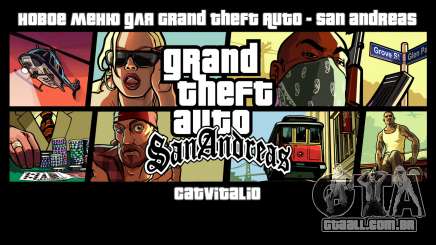 Novo menu de CatVitalio para GTA San Andreas