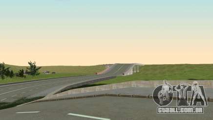 Terminou a construção da estrada para a Rússia de criminoso para GTA San Andreas