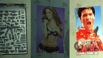 Novos posters no segundo apartamento para GTA 4