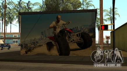 Cartaz de GTA 5 para GTA San Andreas