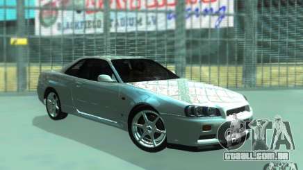 Nissan Skyline GT-R34 para GTA San Andreas