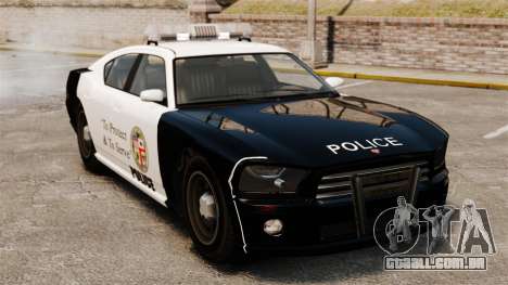 Buffalo policial LAPD v2 para GTA 4