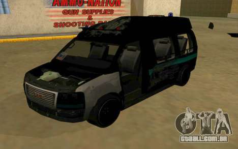 GMC Savana AWD FSB para GTA San Andreas