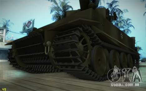 Pzkpfw VI Tiger I para GTA San Andreas