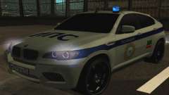BMW X6 M com piscar luzes PPP para GTA San Andreas