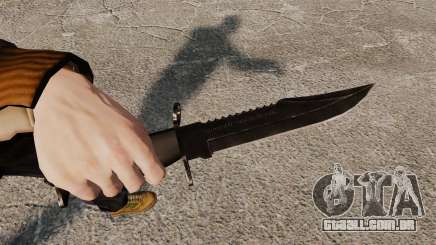A faca de Alabama Slammer preto para GTA 4