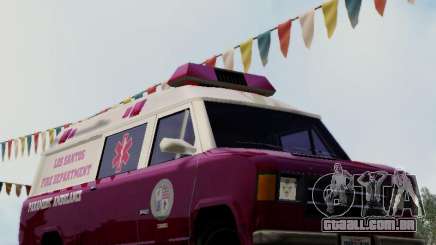 Vapid Ambulance 1986 para GTA San Andreas