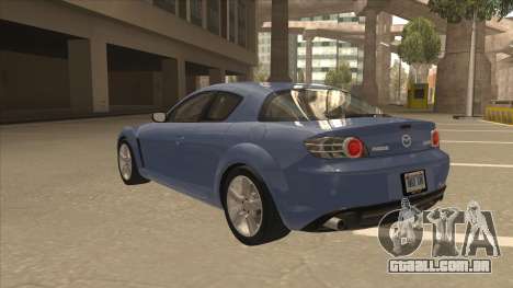 Mazda RX8 Tunable para GTA San Andreas