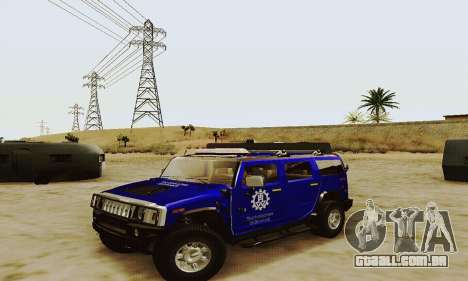 THW Hummer H2 para GTA San Andreas