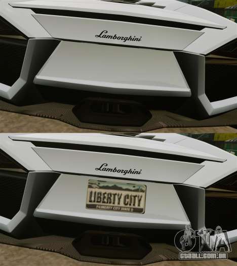 Lamborghini Reventon Roadster 2009 para GTA 4
