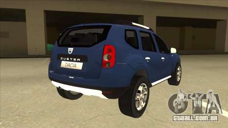 Dacia Duster 2014 para GTA San Andreas