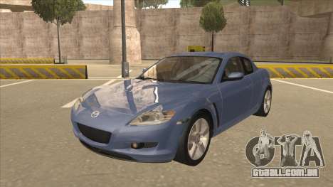 Mazda RX8 Tunable para GTA San Andreas