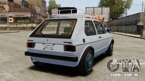 Volkswagen Golf MK1 GTI Rat Style para GTA 4