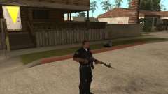 AKMS com baioneta-faca para GTA San Andreas