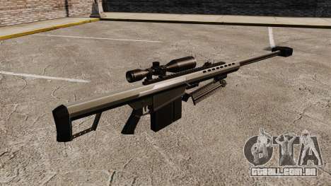 O Barrett M82 sniper rifle v1 para GTA 4