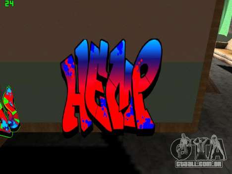 Graffity mod para GTA San Andreas