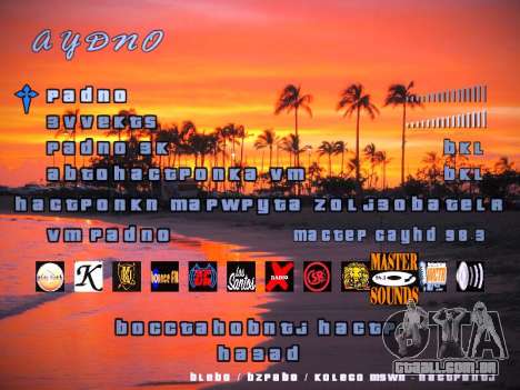 Novo menu para GTA San Andreas