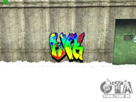 Graffity mod para GTA San Andreas