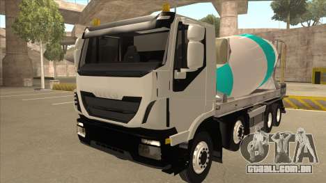 Oi-terra betoneira caminhão Iveco para GTA San Andreas