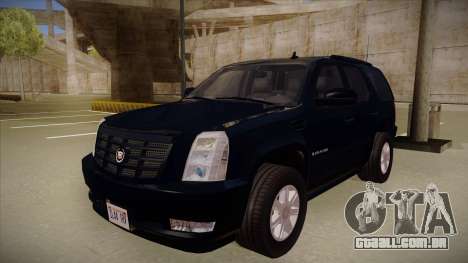 Cadillac Escalade 2011 Unmarked FBI para GTA San Andreas