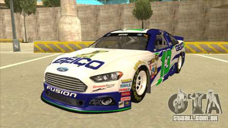 Ford Fusion NASCAR No. 13 GEICO para GTA San Andreas