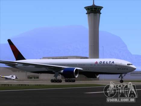 Boeing 777-200ER Delta Air Lines para GTA San Andreas
