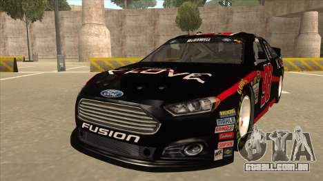 Ford Fusion NASCAR No. 98 K-LOVE para GTA San Andreas