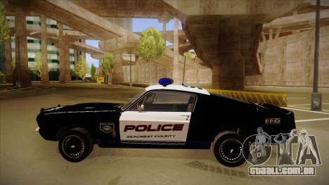 Shelby Mustang GT500 Eleanor Police para GTA San Andreas