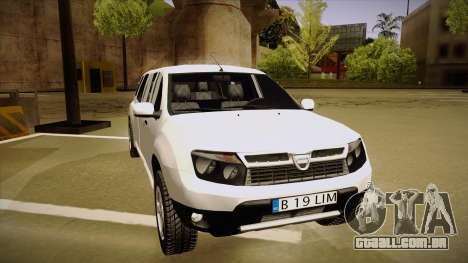 Dacia Duster Limuzina para GTA San Andreas